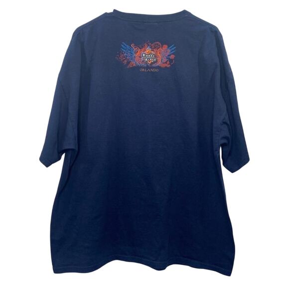 MENS HOUSE OF BLUES ORLANDO AOP GUITAR PRINT Y2K SHIRT SIZE XXL ALL OVER PRINT - Picture 8 of 10